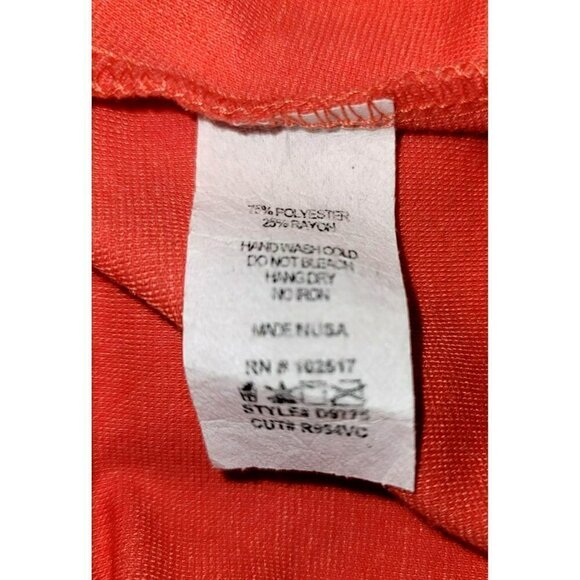 Soprano Bodycon Pink Grapefruit Dress w/ Lace- Size Medium - Picture 9 of 9